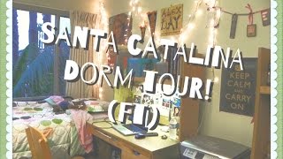 Video Tour of My Freshman Dorm Santa Catalina Hall  UCSB [upl. by Enaid]