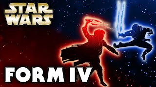 Lightsaber Form 4  Star Wars Explained [upl. by Willabella38]