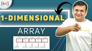 22 What is One Dimensional Array  Address Access Formula [upl. by Ahsilif]