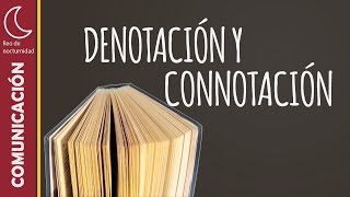 Denotación y connotación Definiciones y ejemplos [upl. by Danell313]