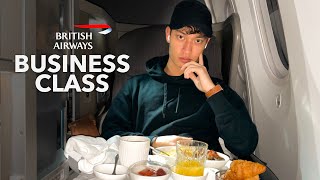 LA BUSINESS CLASS DI BRITISH AIRWAYS LONDRA  SANTIAGO [upl. by Ossie135]