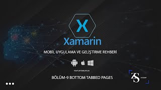 Xamarin Forms Bottom Tabbed Pages Bölüm9 [upl. by Aihsenyt247]