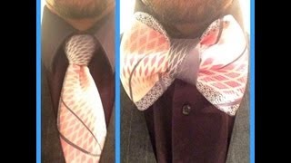 How to turn your Necktie into a Bowtie [upl. by Liatrice815]