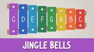 How to play Jingle Bells on a Xylophone  Christmas Songs [upl. by Uhej]