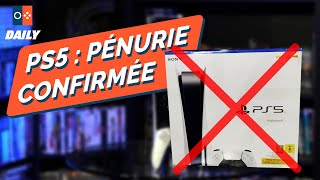 😭 PLAYSTATION 5  des précommandes COMPLIQUÉES une PÉNURIE EN VUE   JVCom Daily [upl. by Kitty]