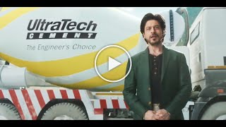 SRKs New Ad ‼️ SRK is Now Brand Ambassador Of Ultratech Cement [upl. by Gail]