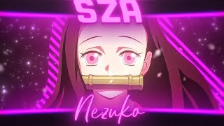 ⌈ NEZUKO ⌋ Edit  AMV ← All the stars SZA and Kendrick Lamar → [upl. by Gan765]