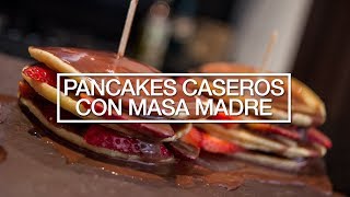 Pancakes con Masa Madre  Chef Andrés Rueda [upl. by Maurise730]