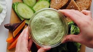 Green Goddess Tahini Dip [upl. by Rebbecca]