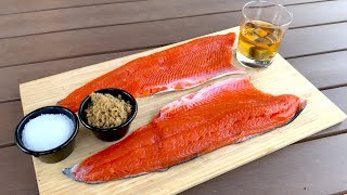 Easy Smoked Salmon Recipe Double Whiskey Maple [upl. by Ulani303]