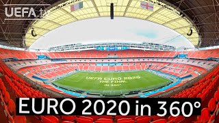 ITALY v ENGLAND  UEFA EURO 2020 FINAL in 360° [upl. by Charleen]