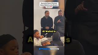 Gervonta Davis chooses Abdul Wahid as his Muslim name❤️ [upl. by Jeminah846]