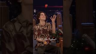 Timothée Chalamet showoffs his hidden talent quotJugglingquot timotheechalamet juggling [upl. by Notserk]