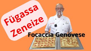 A Fugassa Zeneize la Focaccia Genovese [upl. by Ydal]