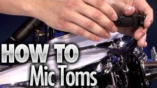 How To Mic Toms  Drum Lessons [upl. by Grosmark6]