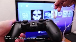 Cómo conectar cualquier tipo de audífonos al PS4 [upl. by Nwhas640]