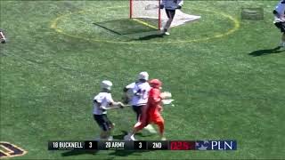 Recap Army Mens Lacrosse vs Bucknell 33118 [upl. by Alle698]