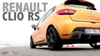 Clio 4 RS  analyser votre conduite sur le site Renault RS [upl. by Eelime409]