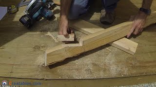 How To Build A Lean To Shed  Part 4  Rafter Build [upl. by Czarra]