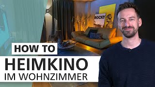 Heimkino im Wohnzimmer 🎞  How To  INTERIYEAH Einrichten mit SEGMÜLLER [upl. by Tnelc]