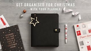 How to Organise for Christmas using your Planner [upl. by Eldoree619]