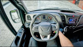 NEW Iveco Daily 2023 F1C 30 L 180HP0100 POV Test Drive 1807 Joe Black [upl. by Meluhs]