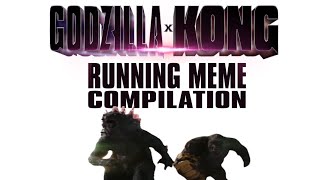 Godzilla X Kong Running Memes by me [upl. by Brooking140]