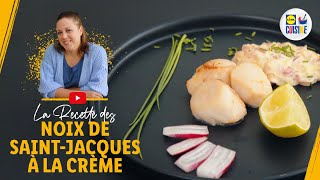 Noix de SaintJacques à la crème  Lidl Cuisine [upl. by Shelden]