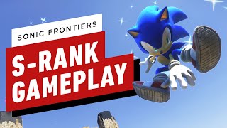 Sonic Frontiers 5 Minutes of HighSpeed SRank Cyber Space Gameplay [upl. by Wileen]