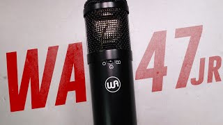 Warm Audio WA47 Jr Review  Test vs AT2020 NT1 KSM32 U87 [upl. by Nylirek]