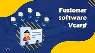 Softaken Fusionar vCard para FusionarCombinarUnir Múltiples Contactos VCF Combinar [upl. by Yneffit]