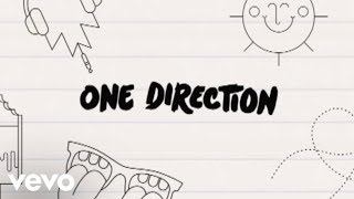 One Direction  What Makes You Beautiful Lyric Video [upl. by Maier838]