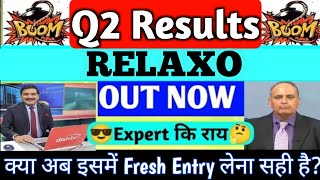 Relaxo footwear q2 results 2024 Relaxo q2 results Relaxo latest news Relaxo share news [upl. by Anead]