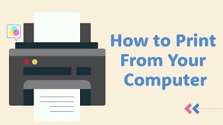 How to Print From Your Computer [upl. by Rikahs]