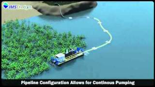 5012 LP Dredger Animation [upl. by Ahsillek]