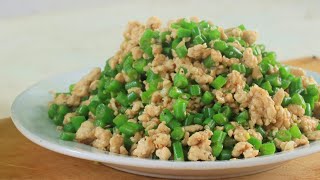 Minced Chicken StirFry Recipe  Yummy Minced Chicken Recipe  How to Cook Minced Chicken [upl. by Pachston]