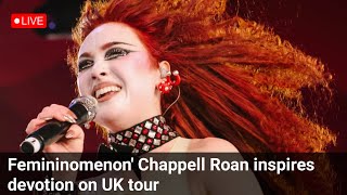 Femininomenon Chappell Roan inspires devotion on UK tour  BBC news live  Google News live [upl. by Orbadiah580]