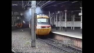 Valenta 43088 amp 43006 Screaming Departure  Newcastle 26031999 [upl. by Sibbie]