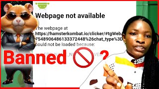 Hamster Kombat Webpage Error [upl. by Ynabla]