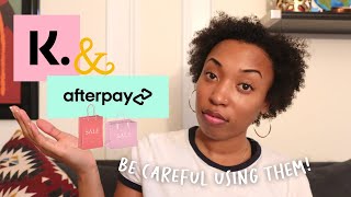 Using Afterpay amp Klarna  Buy Now Pay Later can keep you BROKE NEW [upl. by Llennehc]