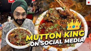 Rs350 ka bechne wala MUTTON King of Social Media 👑🍖  Bunty Meat Wala Paschim Vihar [upl. by Aicenaj946]