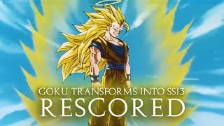 Dragon Ball Z Rescored Goku Transforms Into SSJ3  By Gladius [upl. by Tol838]