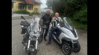 Moto Guzzi V85TT  wenn der Vater mit dem Sohne [upl. by Renaud]