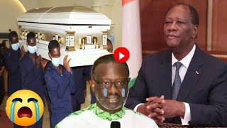 Urgent Alassane Ouattara frappé par un terrible Malheur Thidjane Thiam inconsolable inconsolable [upl. by Ahsenav414]