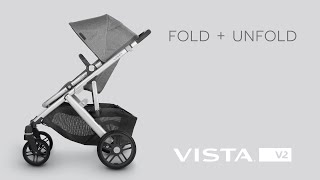 UPPAbaby Vista V2  Fold  Unfold [upl. by Ecnarret]