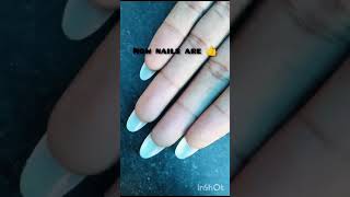 How to stick nails without any glue 🤔🌟 hacks trending ytshortsvideo bestyoutuber [upl. by Zedecrem]