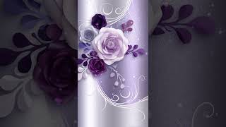 Spring metal Advanced elegant purple flowers [upl. by Goss]