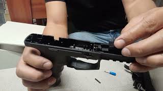 putting slide back assembling hk vp9 bb pistol [upl. by Newman454]