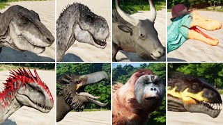 ALL MODDED DINOSAURS PART 1  Jurassic World Evolution [upl. by Limak]