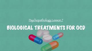 ALevel Psychology AQA Biological Treatments for OCD [upl. by Anchie]